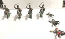 Lotto Soldatini Ussari in Piombo 1800 - 25MM - Stampi Prince August 