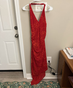 backless silk dress KissProm Sheath High Bateau Neck Satin Wedding Dress, Champagne / 0 Wiskii Cross Back Tennis airy feel model_adrienne COLOR:Amethyst