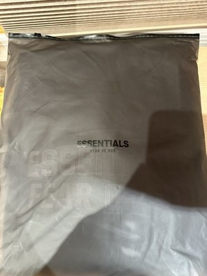 ESSENTIALS Mens OFF BLACK Hoodie BRAND NEW WITH TAGS - Size XL