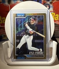 Topps Series 1 2026 - Kyle Stowers #293 GOLD Sandglitter  Foil /50 (Marlins)