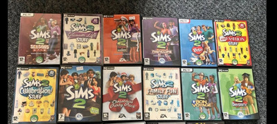Die Sims 2 + Erweiterungspacks und Stuff Packs 
