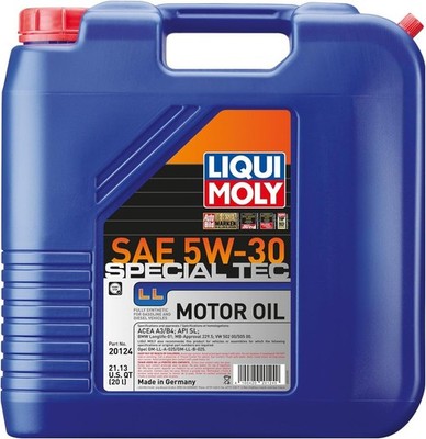 LIQUI MOLY 20124 Special Tec LL 5W-30; 20 Liter