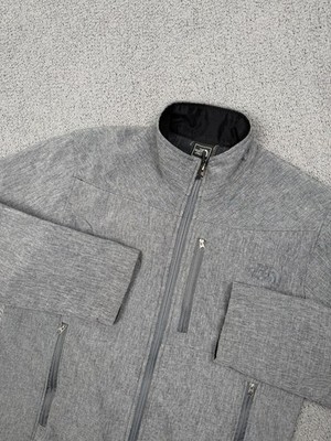 The North Face Jacket Mens S Gray Summit Series Softshell Full Zip Outdoors