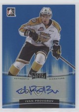 2014-15 ITG Leaf Metal Blue Prismatic 23/25 Ivan Provorov #BA-IP1 Auto 1fd