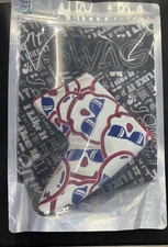 Swag Golf RWB Stacked Skulls Blade Putter Cover 4th of July - Sealed - In Hand