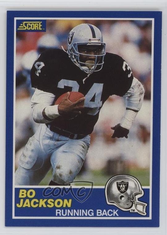 1989 Score Bo Jackson #2 02ri