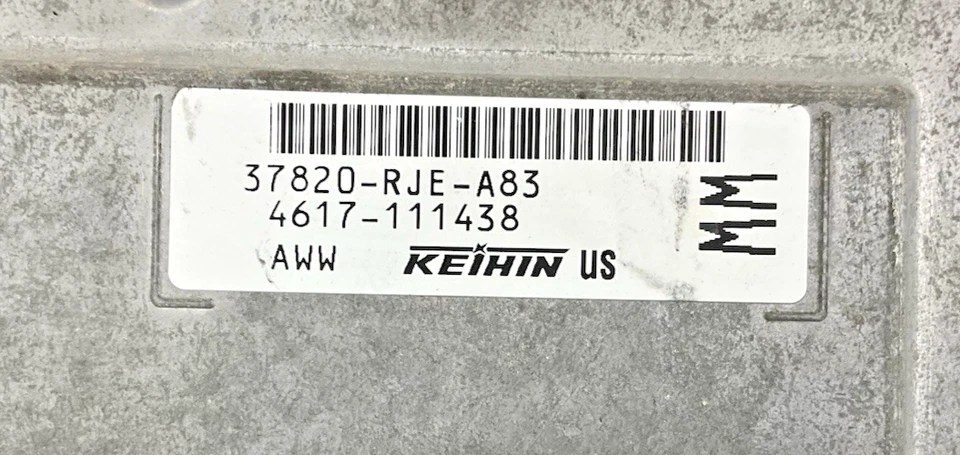2009 Honda Ridgeline ECU Engine Computer Control Module 37820RJEA83 OEM - Image 4 of 4