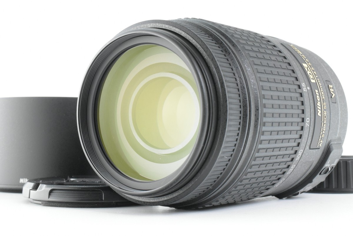 No extra costs] NIkon AF-S DX Nikkor 55-300mm f4.5-5.6G ED VR