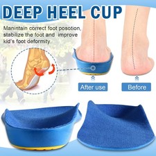 Children Kids Orthotics Insoles Correction foot Care Flat Foot Arch Support XXS