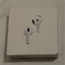 Apple AirPods 4 Wireless Bluetooth Earbuds White Active Noise Cancellation