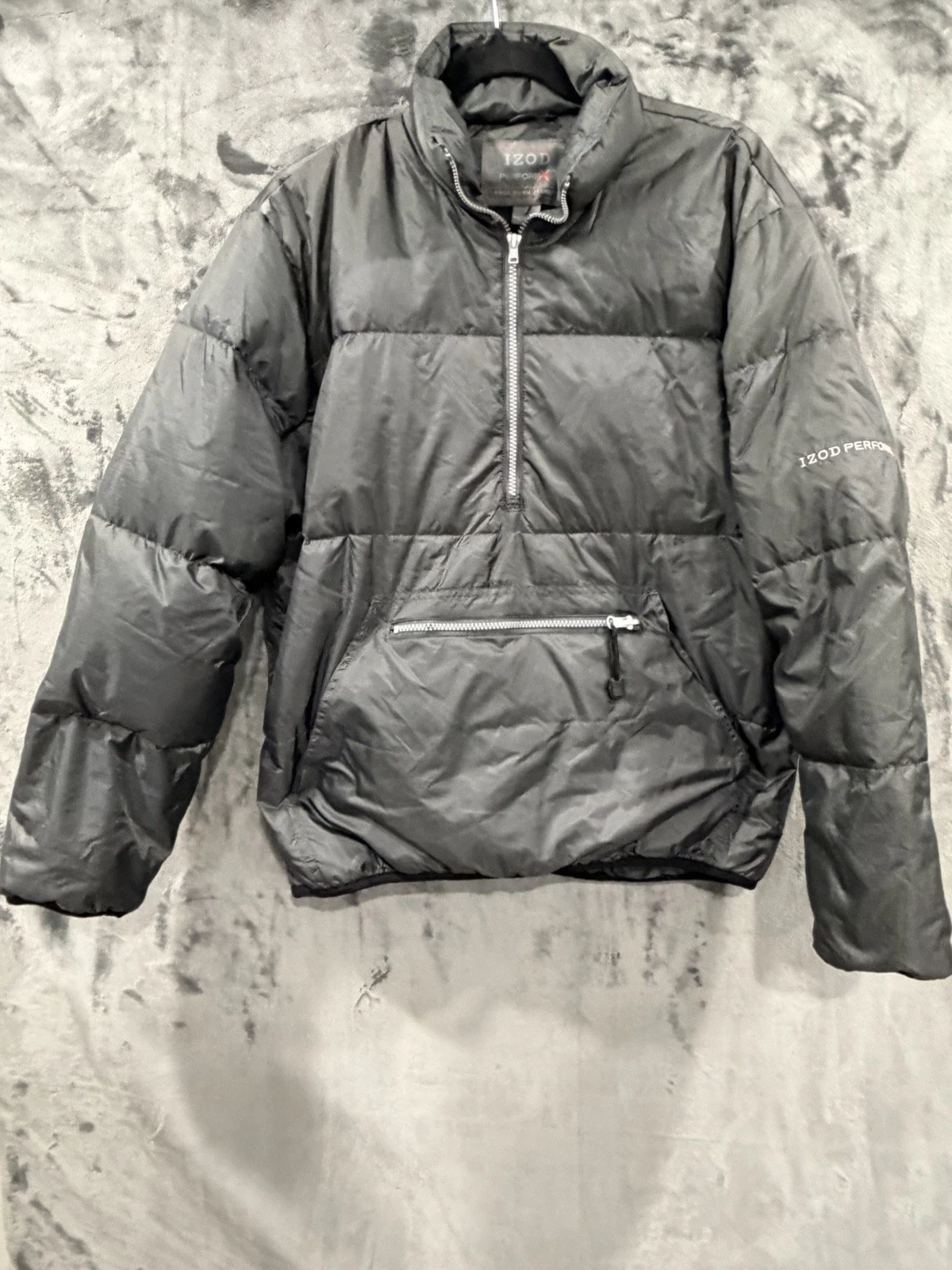 This is an Izod Perform X Pack Down Jacket Size Small