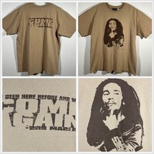 Vintage 2003 Zion Rootswear Bob Marley  Come Again" Music Artist T Shirt Sz XL