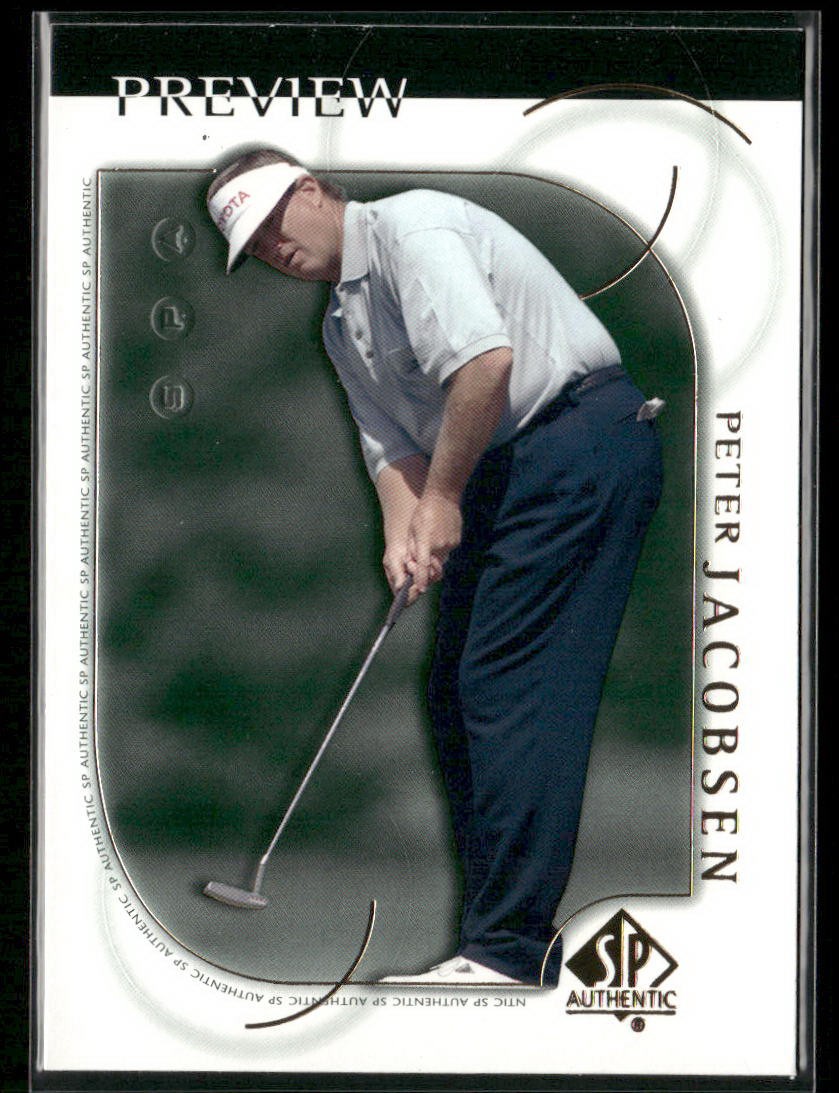 2001 Upper Deck #15 Peter Jacobsen SP Authentic Preview