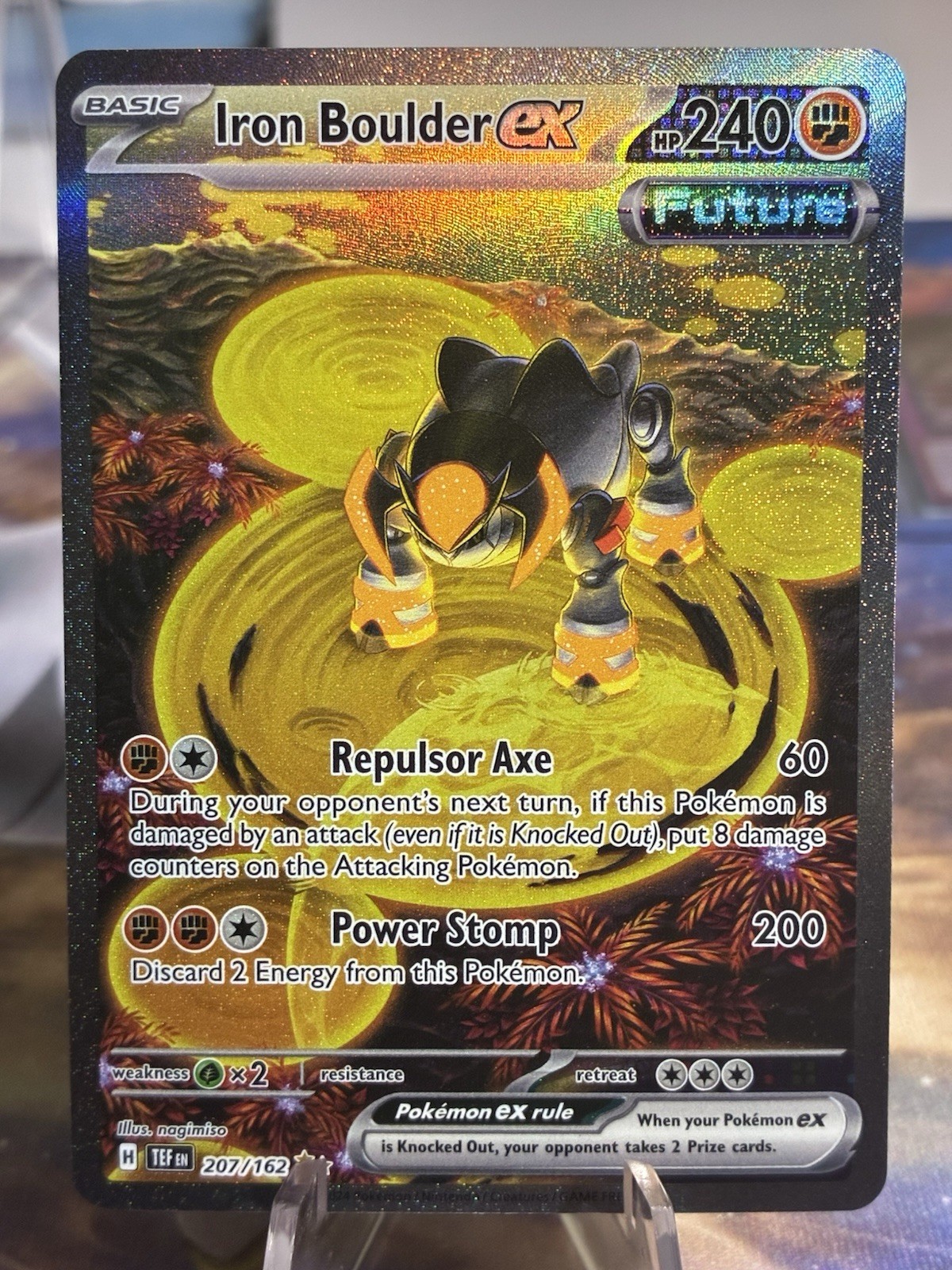 Iron Boulder ex 207/162 Sv05: Temporal Forces Holo