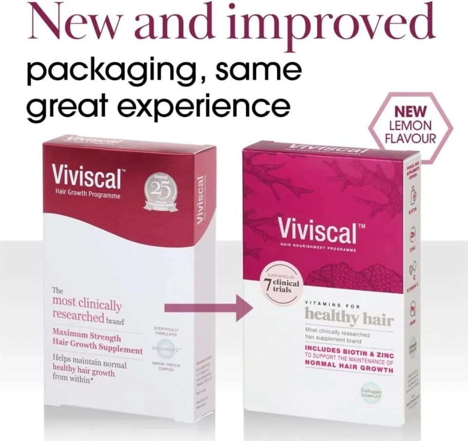 WOW!!! Viviscal Maximum Strength Hair Growth Supplement 90 Tablets - BBE 07/25 - Image 2 of 4