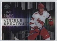2024-25 Upper Deck SP Game Used Visible Spectrum White 8/10 Bradly Nadeau zp8