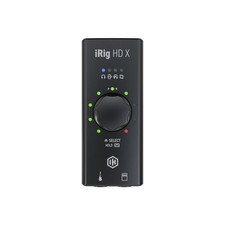 IK Multimedia iRig HD X USB/iOS Guitar Audio Interface