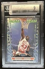 1992-93 Topps Stadium Club Michael Jordan Beam Team #1 Bulls BGS 9