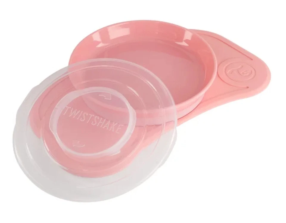 Twistshake Click Mat Klickmatte Mini Teller Platzset sicher & schadstoffrei rosa - Bild 2 von 4