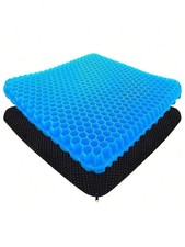Gel Seat Cushion For Lower Back Pain Pressure Relief Wheelchair Car Office Pad