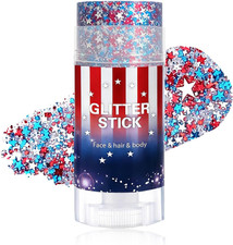 Patriotic Body Glitter Stick,4Th of July Outfits and Accessories,250Th Anniversa