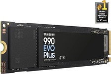 Samsung SSD 990 EVO Plus 4TB PCIe Gen 4x4 | 5x2 M.2 2280 Up to 7,250 MB/s