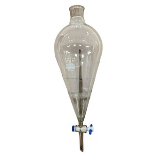 PYREX Cat No 6402 Squibb Separatory Funnel 2000mL 38 PTFE Product Stopcock