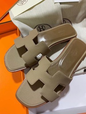 Sandals Hermes Oran womens Brown Exclusive summer