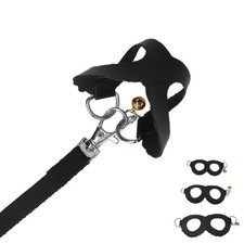 3 Sizes Leather Hamster Harness Set Easy Wear For Pet Supplies Trending