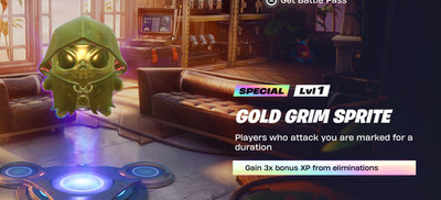 Gold Grim Sprite (Rarest one)
