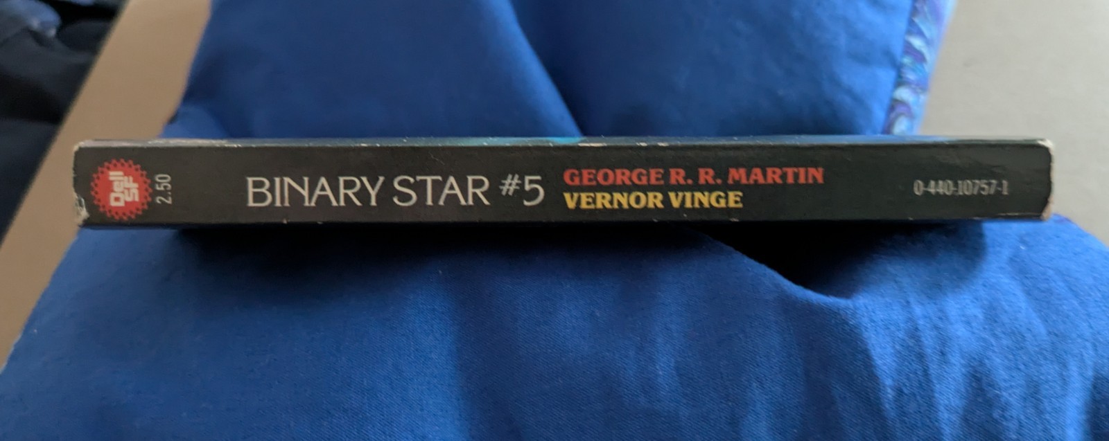 SIGNED VERNOR VINGE & GEORGE R R MARTIN Nightflyers / True Names Binary Star pb