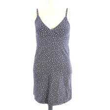Brandy Melville Slip Dress size XS S Floral Print Y2K Spaghetti Strap Italy Made