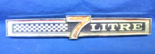Vintage Oem 1966 Ford Galaxie 427 7 Litre Fender Emblem C6ab-16188-e