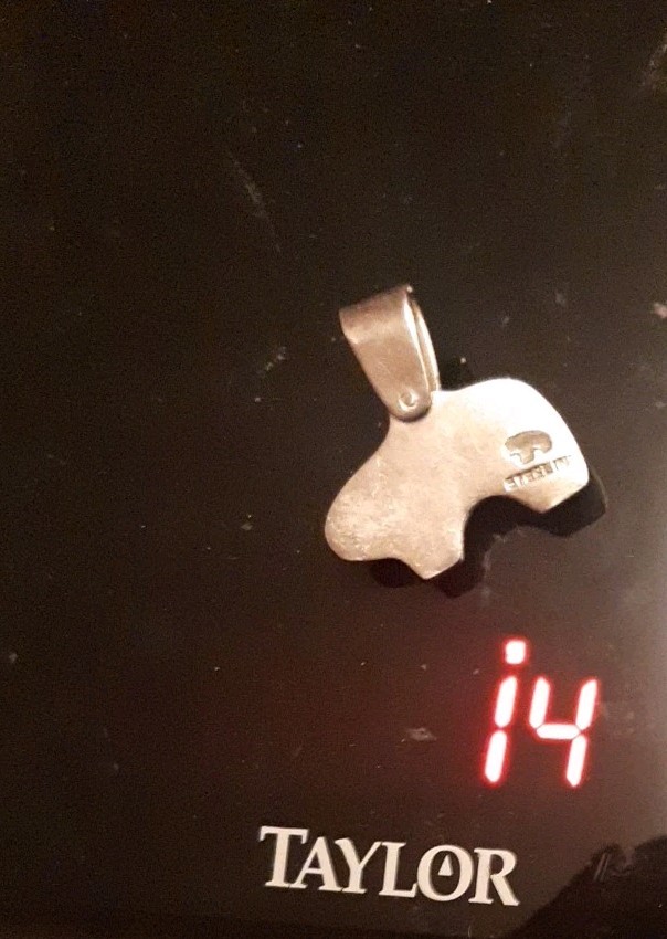 SIGNED~Solid~STERLING SILVER~Zuni~NATIVE AMERICAN… - image 8