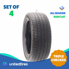 Set Of 4 Used 27545r20 Continental Crosscontact Lx Sport Ssr 192a7