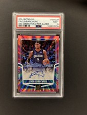 2024-25 Panini Donruss Paolo Banchero Pink Laser Holo Signature Series Auto /20
