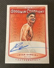 RYAN GARCIA Goodwin Auto SP 2019 Upper Deck Goodwin Champions Boxing Autograph