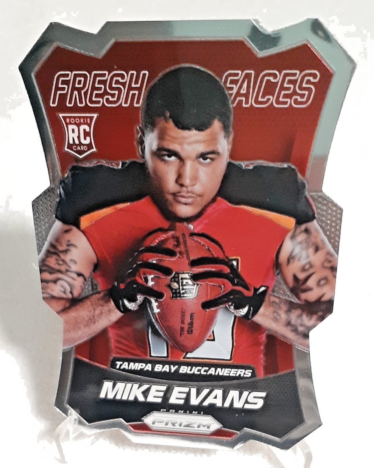 2014 Panini Prizm #FF5 Mike Evans Fresh Faces Rookie Die Cut Tampa Bay Bucs
