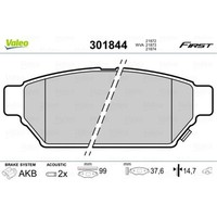 Valeo BremsbeläGe Hinten FüR Mitsubishi Carisma Colt Iv Proton Persona 400