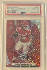 Patrick Mahomes II – 2022 Panini Mosaic Red Sparkle Prizm #293 PSA 10 – Chiefs