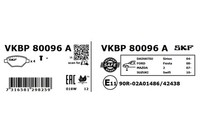 SKF Bremsbelagsatz, Scheibenbremse Vorderachse U.A. FüR Daihatsu, Ford, Mazda