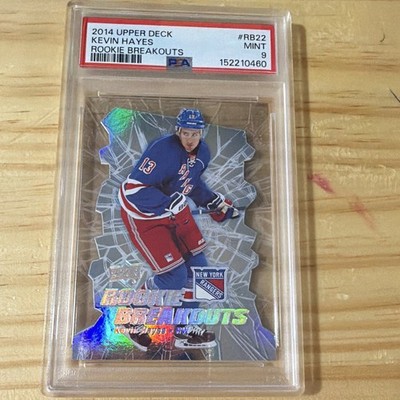 2014-15 Upper Deck Kevin Hayes Rookie Breakouts #RB22 /100 PSA 9 MINT RC