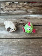 Vintage 1981 Tomy Scurry Furries Vintage Toys Dog and Dinosaur DO NOT WORK