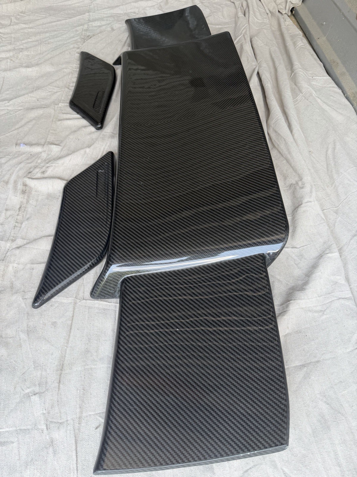 Mercedes Amg G63 Rear Wing Carbon Fiber Brabus Style W464