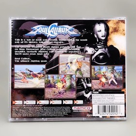 SoulCalibur - Sega Dreamcast (Mint, Pristine Scratch-Free Disc, Ships in a Box)