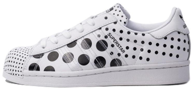 adidas neighborhood superstar adidas superstar grey polka dots