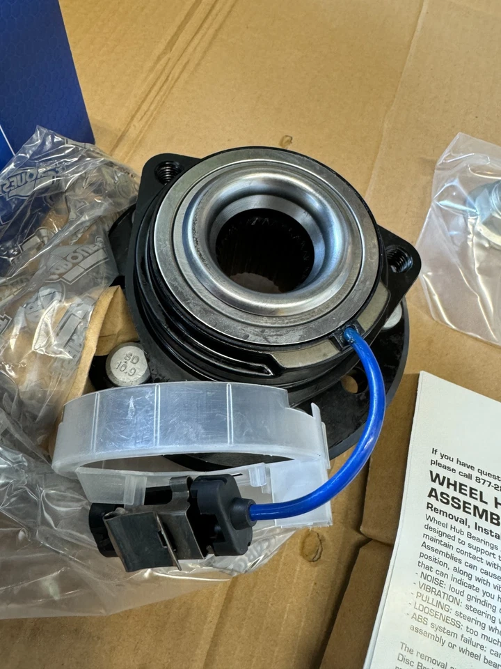 Conjunto de cojinete de rueda y buje CARQUEST 91-45582 para Malibu Alero Cutlass Grand Foto 3 de 3