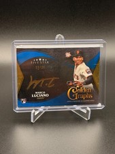 2024 Topps Five Star Marco Luciano Golden Graphs Auto /20 Rookie RC