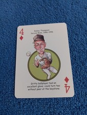 Robby Thompson Card San Francisco Giants Hero Decks Playing Card Baseball Card