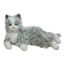 Joy For All Ageless Innovation Interactive Companion Pet, Grey & White Tabby Cat